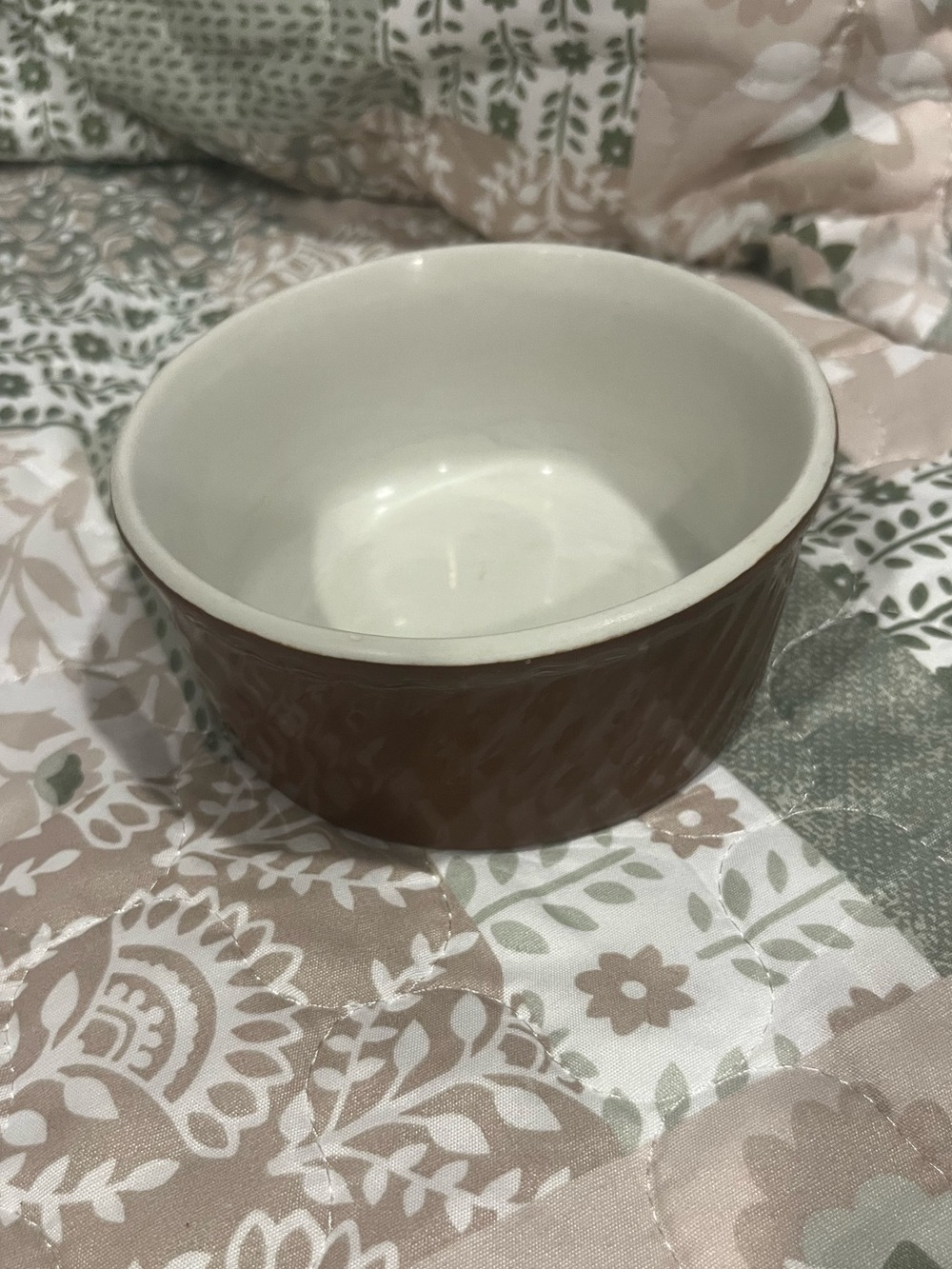 Vintage Hall Pottery Large Ramekin